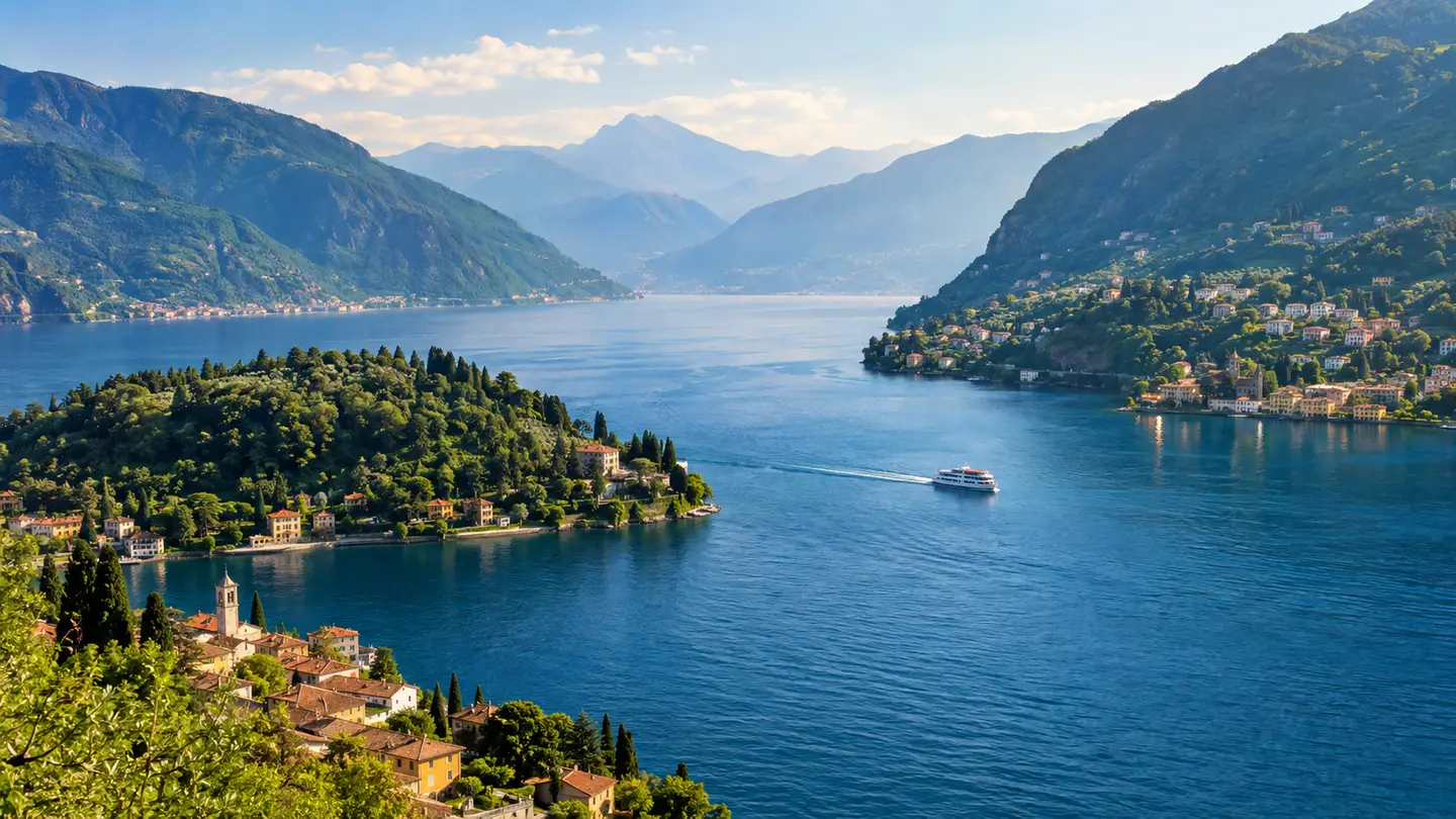 The villa from the water - the view the boat tours are built around