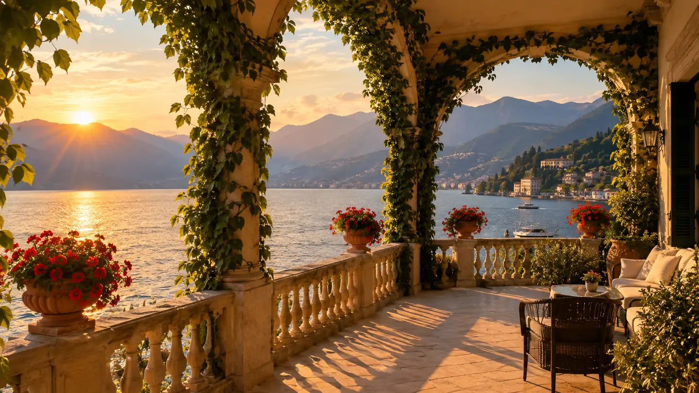 The loggia and its two arches - outdoors, so every ticket covers it